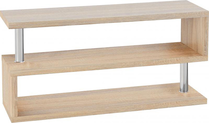 Charisma TV Stand in Light Sonoma Oak Effect Veneer Charisma TV Stand in Light Sonoma Oak Effect Veneer